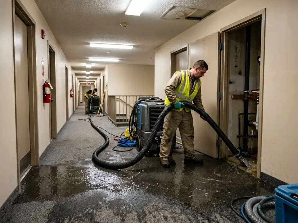 multi-unit-apartment-hallway-f-005 — frequently asked questions, Emergency Burst Pipe Water Extraction & Removal in Eastern…